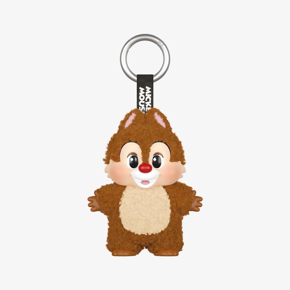 Pop Mart Disney Mickey Family Cute Together Dale Plush Pendant Keychain